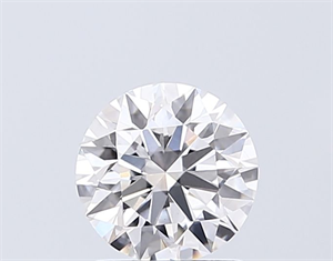 Picture of Lab Grown Diamond 1.11 Carats, Round with Ideal Cut, D Color, VS1 Clarity and Certified by IGI