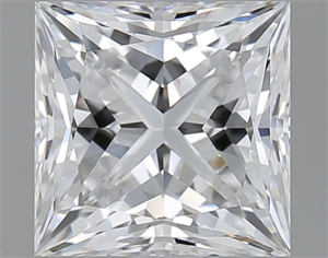 Foto Diamante Natural 2.01 quilates, Princesa , Color D, claridad VVS2 y certificado GIA de
