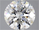 Natural Diamond 2.01 Carats, Round with Excellent Cut, F Color, VVS1 Clarity and Certified by GIA
