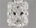 Natural Diamond 0.90 Carats, Radiant with  Cut, I Color, VVS2 Clarity and Certified by GIA