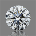 Natural Diamond 0.76 Carats, Round with Excellent Cut, J Color, SI2 Clarity and Certified by GIA