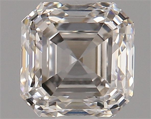 Picture of Natural Diamond 0.80 Carats, Asscher with  Cut, K Color, VS1 Clarity and Certified by GIA