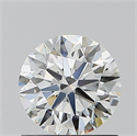 Natural Diamond 0.90 Carats, Round with Excellent Cut, H Color, VVS1 Clarity and Certified by GIA