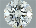 Natural Diamond 0.70 Carats, Round with Excellent Cut, L Color, VS2 Clarity and Certified by GIA