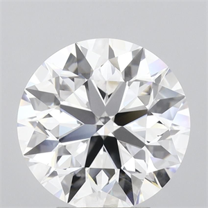 Picture of Lab Grown Diamond 5.00 Carats, Round with Excellent Cut, D Color, VVS2 Clarity and Certified by IGI