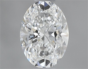 Picture of Natural Diamond 0.50 Carats, Oval with  Cut, E Color, VS1 Clarity and Certified by GIA