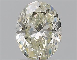 Foto Diamante Natural 1.02 quilates, Ovalado , Color I, claridad SI2 y certificado GIA de