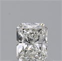 Natural Diamond 0.36 Carats, Radiant with  Cut, H Color, VVS1 Clarity and Certified by GIA