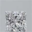 Diamante Natural 1.72 quilates, Princesa , Color D, claridad VVS2 y certificado GIA