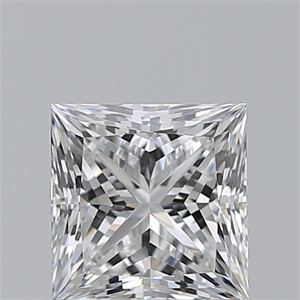 Foto Diamante Natural 1.72 quilates, Princesa , Color D, claridad VVS2 y certificado GIA de