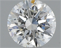 Diamante Natural 0.53 quilates, Redondo , Color H, claridad VS1 y certificado GIA