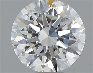 Foto Diamante Natural 0.53 quilates, Redondo , Color H, claridad VS1 y certificado GIA de