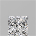 Natural Diamond 0.80 Carats, Princess with  Cut, E Color, VS2 Clarity and Certified by GIA