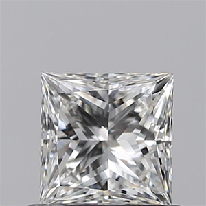 Picture of Natural Diamond 0.70 Carats, Princess with  Cut, G Color, VVS2 Clarity and Certified by GIA