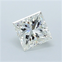 Diamante Natural 0.60 quilates, Princesa , Color I, claridad VS1 y certificado GIA