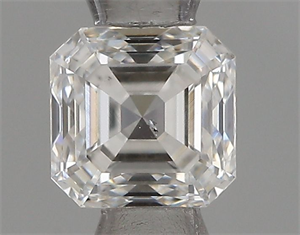 Foto Diamante Natural 0.41 quilates, Asscher , Color F, claridad VS2 y certificado IGI de