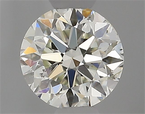 Picture of Natural Diamond 0.40 Carats, Round with Very Good Cut, I Color, SI1 Clarity and Certified by IGI