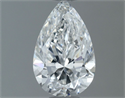 Diamante Natural 0.50 quilates, De pera , Color F, claridad VS2 y certificado GIA