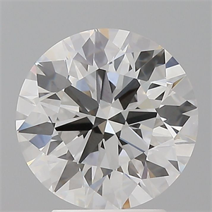 Picture of Lab Grown Diamond 3.02 Carats, Round with Ideal Cut, E Color, VS1 Clarity and Certified by IGI