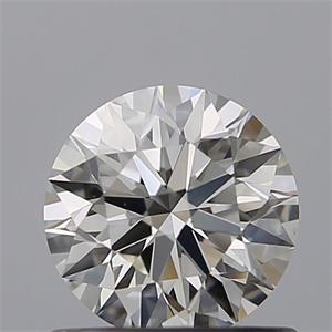 Picture of Natural Diamond 0.71 Carats, Round with Excellent Cut, F Color, VS1 Clarity and Certified by IGI