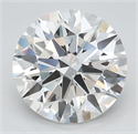 Lab Grown Diamond 4.62 Carats, Round with Ideal Cut, D Color, IF Clarity and Certified by IGI