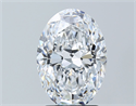Diamante Natural 2.52 quilates, Ovalado , Color D, claridad VS1 y certificado GIA
