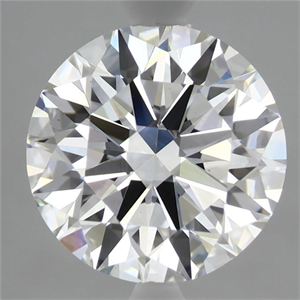 Picture of Lab Grown Diamond 3.24 Carats, Round with Ideal Cut, E Color, VS1 Clarity and Certified by IGI