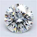 Diamante Natural 2.30 quilates, Redondo , Color F, claridad VVS1 y certificado GIA