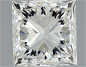 Diamante Natural 1.01 quilates, Princesa , Color I, claridad VVS2 y certificado GIA