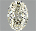 Diamante Natural 0.70 quilates, Ovalado , Color J, claridad VVS2 y certificado IGI
