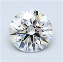 Diamante Natural 1.40 quilates, Redondo , Color F, claridad SI1 y certificado GIA