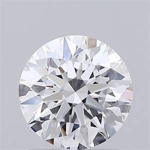Picture of Lab Grown Diamond 1.05 Carats, Round with Ideal Cut, D Color, VVS2 Clarity and Certified by IGI