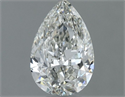 Diamante Natural 0.60 quilates, De pera , Color I, claridad VS2 y certificado GIA