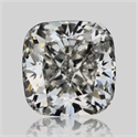 Natural Diamond 0.51 Carats, Cushion with  Cut, H Color, VS2 Clarity and Certified by GIA