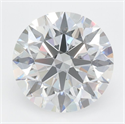 Del inventario de diamantes de laboratorio, 2.36 quilates, Redondo , Color D, claridad VVS1 y certificado GIA