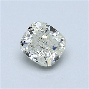 Picture of Natural Diamond 0.71 Carats, Cushion with  Cut, M Color, I1 Clarity and Certified by GIA