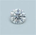 Diamante Natural 0.40 quilates, Redondo , Color H, claridad SI2 y certificado GIA