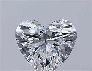 Foto Diamante Natural 0.32 quilates, Corazón , Color D, claridad VS2 y certificado GIA de