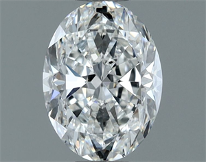 Picture of Natural Diamond 1.00 Carats, Oval with  Cut, F Color, SI1 Clarity and Certified by GIA