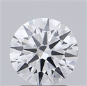 Lab Grown Diamond 2.00 Carats, Round with Excellent Cut, D Color, SI1 Clarity and Certified by GIA