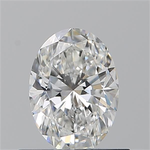 Picture of Natural Diamond 0.60 Carats, Oval with  Cut, F Color, VS2 Clarity and Certified by GIA
