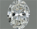 Diamante Natural 0.51 quilates, Ovalado , Color I, claridad VVS2 y certificado GIA