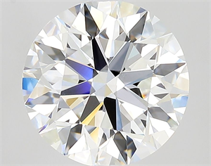 Foto Diamante Natural 1.54 quilates, Redondo , Color F, claridad VS1 y certificado GIA de