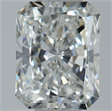 Natural Diamond 0.72 Carats, Radiant with  Cut, F Color, VS1 Clarity and Certified by GIA