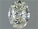 Diamante Natural 0.90 quilates, Ovalado , Color L, claridad VS2 y certificado IGI