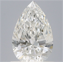 Diamante Natural 0.80 quilates, De pera , Color F, claridad VVS2 y certificado IGI