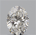 Natural Diamond 0.81 Carats, Oval with  Cut, G Color, VS1 Clarity and Certified by GIA