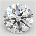 Lab Grown Diamond 3.01 Carats, Round with Excellent Cut, D Color, VVS1 Clarity and Certified by GIA