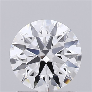 Picture of Lab Grown Diamond 1.02 Carats, Round with Ideal Cut, D Color, VVS2 Clarity and Certified by IGI