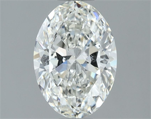 Picture of Natural Diamond 1.32 Carats, Oval with  Cut, H Color, SI1 Clarity and Certified by GIA